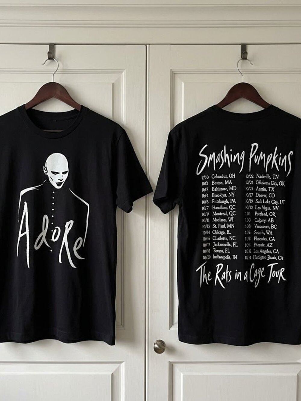 The Smashing Pumpkins Rats In A Cage 2026 Tour Merch Graphic Shirt Reprint